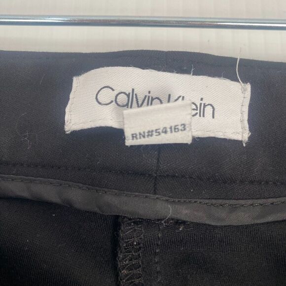 Calvin Klein Womens Pants Size 8 Jegging Black Mid-Rise Soft Stretchy Trouser - Picture 7 of 15